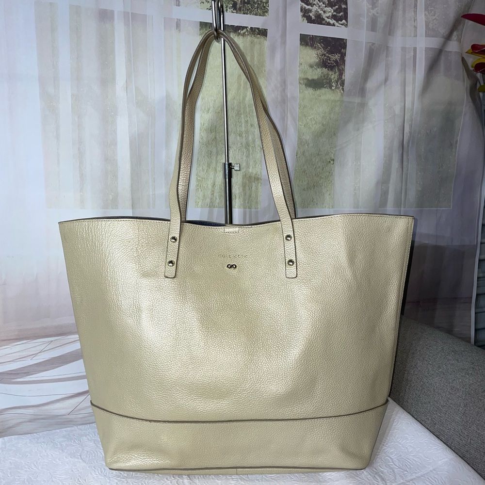 Cole Haan Gold Tote Bag - Picture 2 of 12